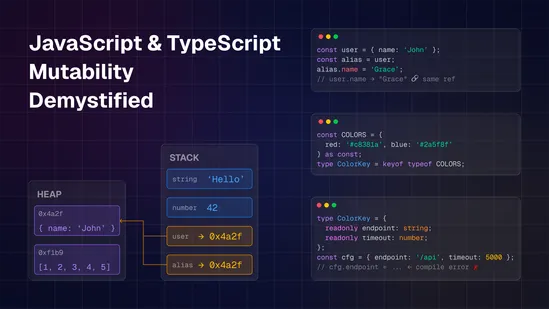 Mutability in JavaScript and TypeScript